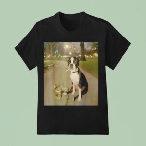 Smoking Dog Meme Cigarette Gen Z Meme Dog Lover T Shirt