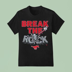 Smu Football Break The Rock T Shirt