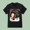 Snoopy And Charlie Brown Sometimes God Put Us In The Dark To Show Us He Is The Light Merry Christmas T Shirt