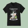 Snoopy And Charlie Brown The Peanuts X Las Vegas Raiders Merry Christmas Begins With Chris T Shirt