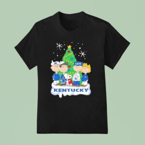 Snoopy And Friends Kentucky Wildcats Christmas T Shirt