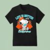 Snoopy Life Is Better With Miami Dolphins T Shirt