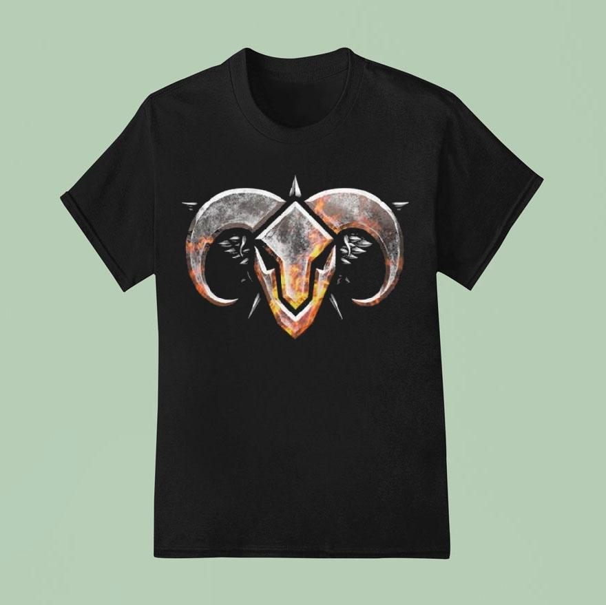 Solar Auxilia Saturnyne Rams Icon T Shirt