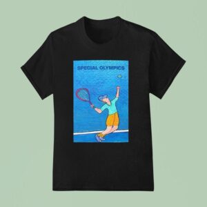 Special Olympics Tennis Player T Shirt