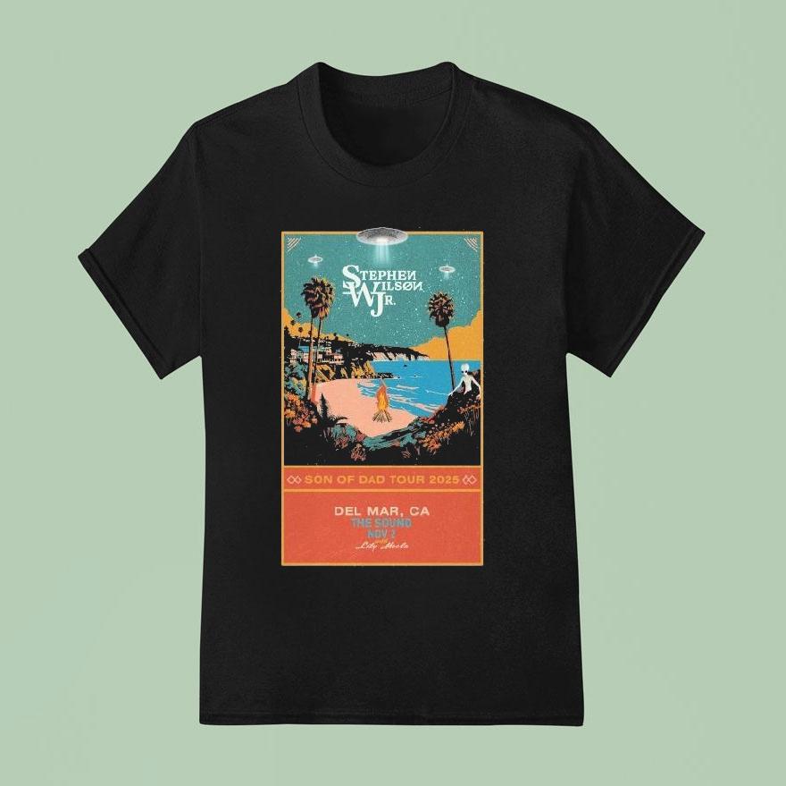 Stephen Wilson Jr Son Of Dad Tour Nov Del Mar Ca T Shirt