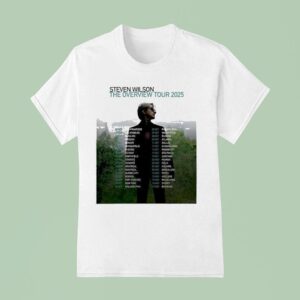 Steven Wilson The Overview Tour Dates In San Francisco Us On September Th T Shirt