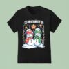 Super Mario Luigi Winter Magic Christmas Snowman T Shirt