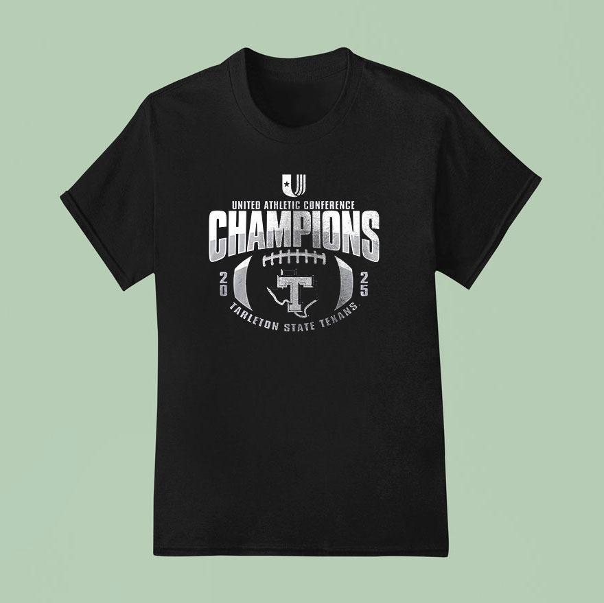 Tarleton State Texans United Athletic Conference Champions Logo T Shirt