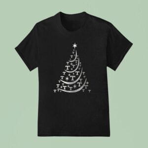 Tennessee Volunrs Merry Christmas Masco T Shirt