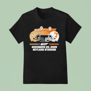 Tennessee Volunrs And Vanderbilt Commodores November Neyland Stadium T Shirt