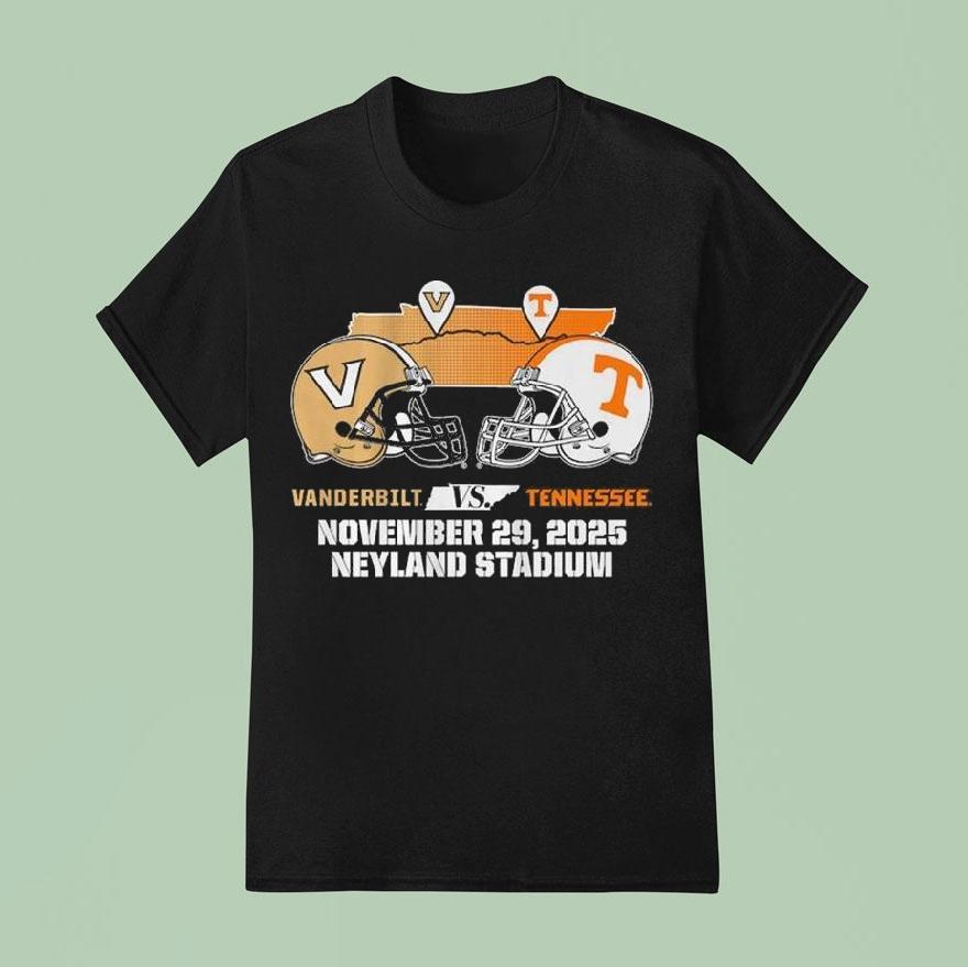 Tennessee Volunrs Vs Vanderbilt Commodores November Neyland Stadium Matchup T Shirt