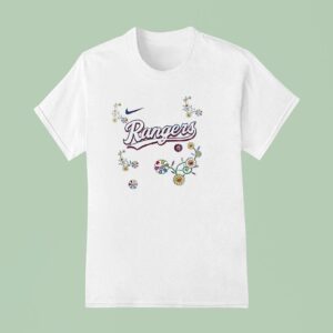 Texas Rangers Takashi Murakami X World Tour Tokyo Series T Shirt