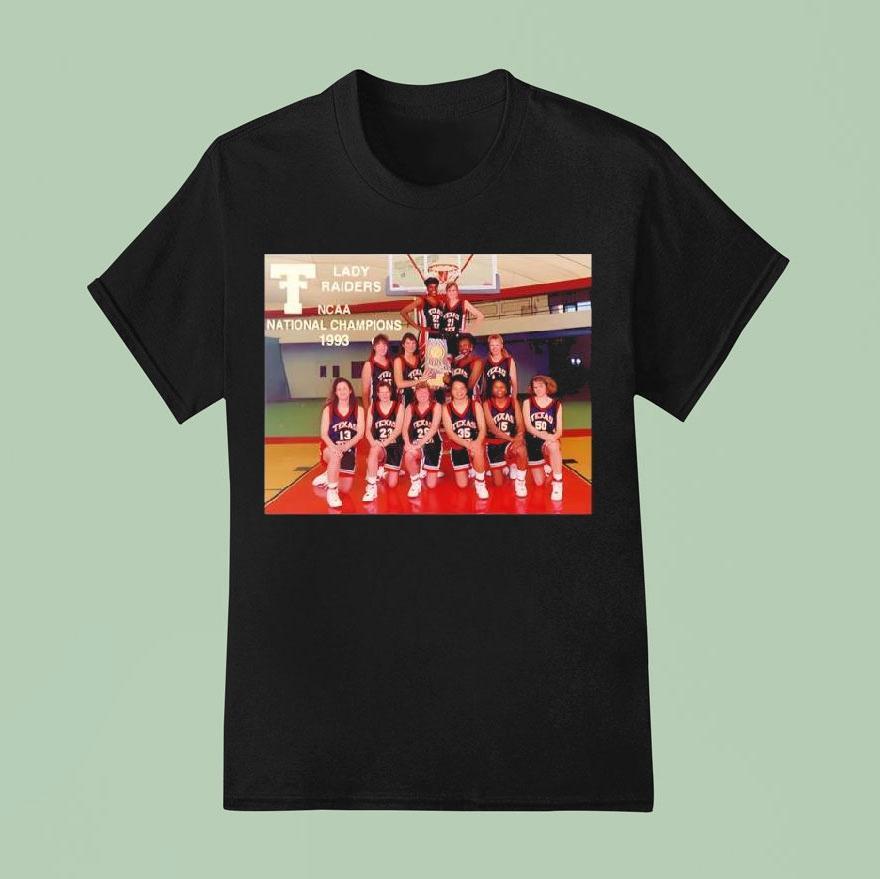 Texas Tech Lady Raiders National Champions T Shirt