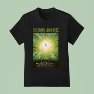 The California Honeydrops Shine Delight Tour March T Shirt