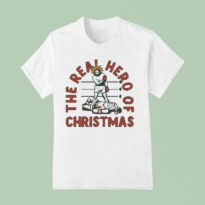 The Real Hero Of Christmas Jesus Boxing T Shirt