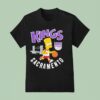 The Simpsons Bart X Sacramento Kings T Shirt