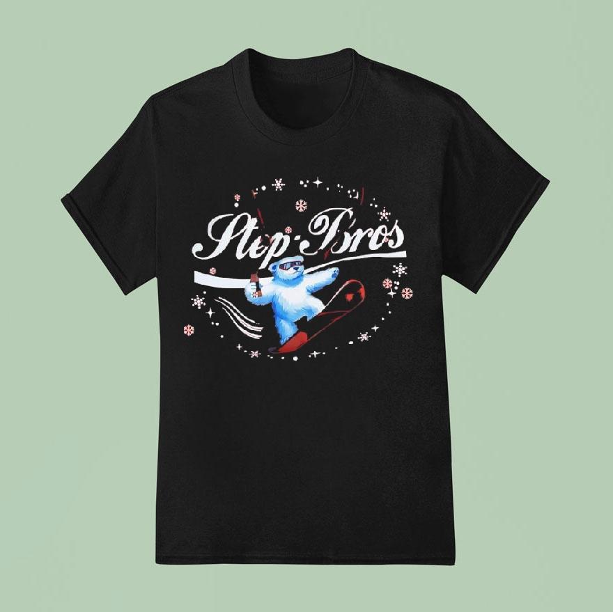 The Stepbros Sippin On The Slopes Bear T Shirt