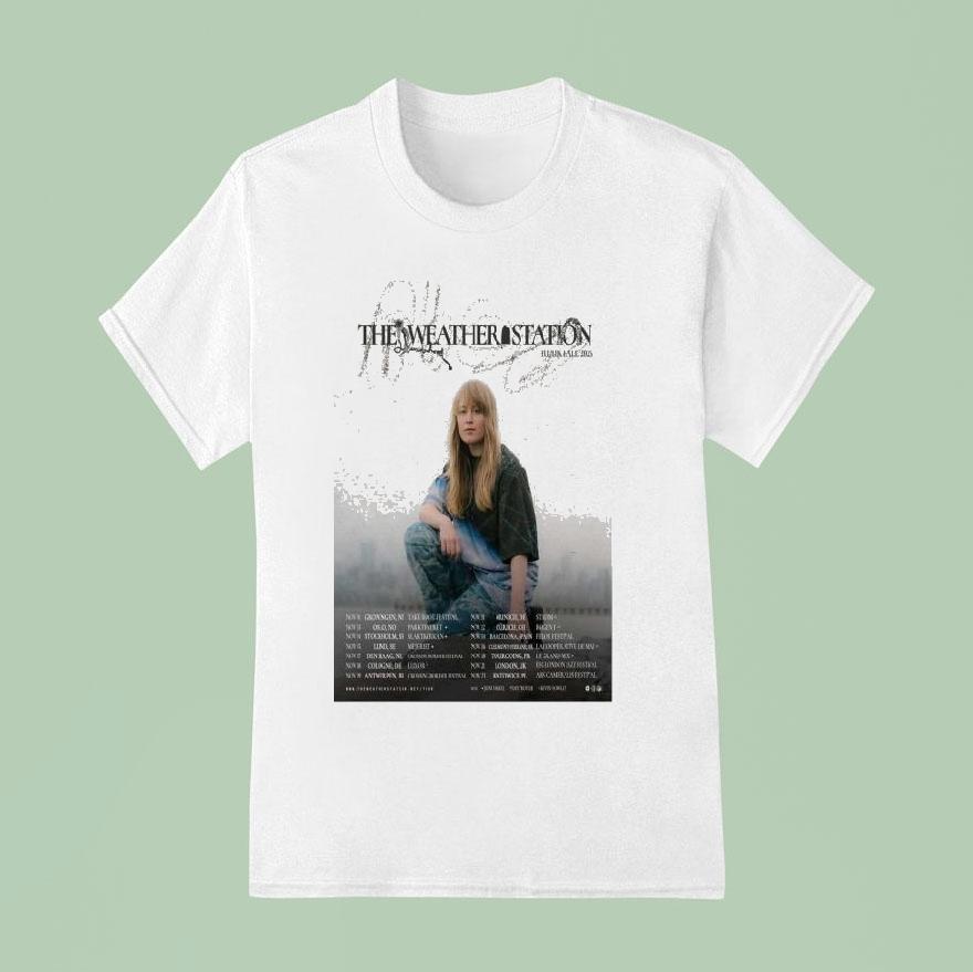 The Weather Station Eu Uk Fall Tour T Shirt
