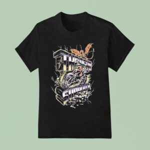 Thrashin Supply Ripper Skeleton T Shirt