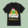 Three Gnomes Christmas Oregon Ducks T Shirt