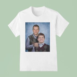 Tom Brady Rookie Nfl Drake Maye Step Brothers T Shirt