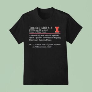Tomislav Ivisic Cheat Sheet Definition Illinois Fighting Illini T Shirt