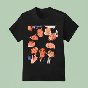 Tony Soprano And Friends The Sopranos Crime Movie T Shirt