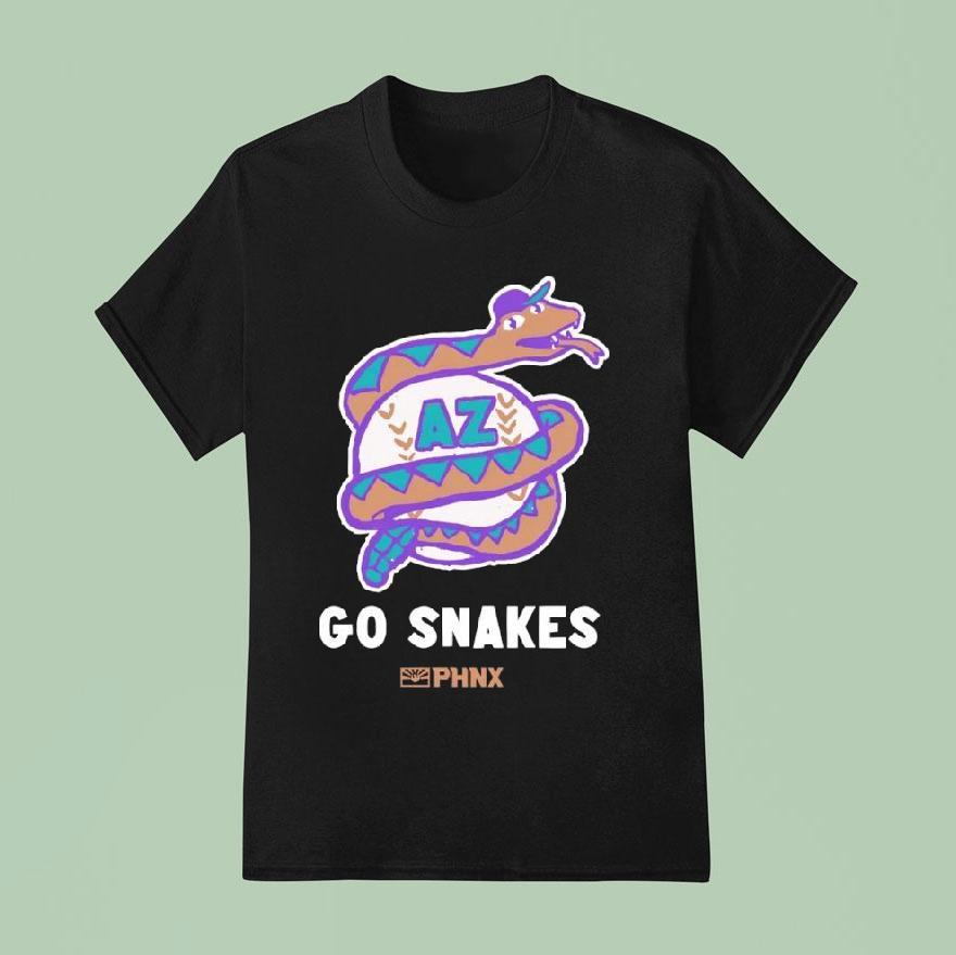 Top Go Snake Arizona Diamondbacks T Shirt