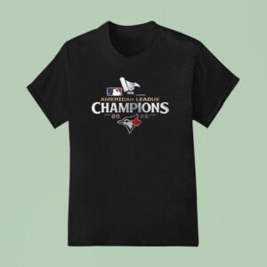 Toronto Blue Jays Times Al Champions Name Roster Logo T Shirt