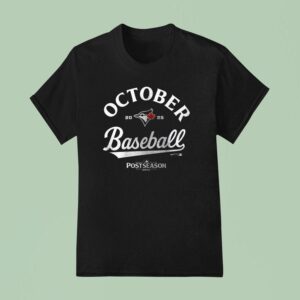 Toronto Blue Jays Mlb Postseason Built For Fall Logo T Shirt