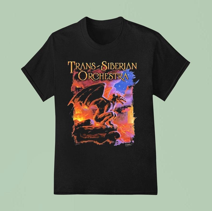 Trans Siberian Orchestra Gargoyle Album T Shirt