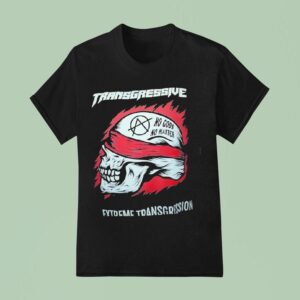 Transgressive No Gods No Master Extreme Transgression Skull T Shirt