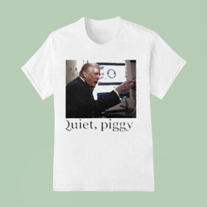 Trump Quiet Piggy Photo T Shirt