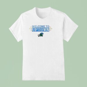 Tulane Green Wave Welcome To Uptown Logo T Shirt
