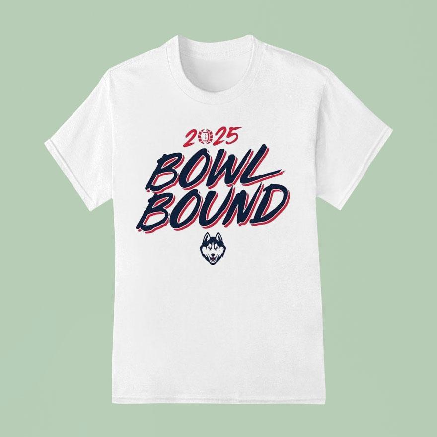 Uconn Huskies Bowl Bound T Shirt