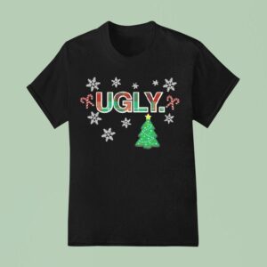 Ugly Christmas Xmas Tree T Shirt