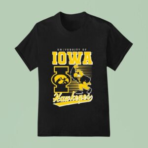 University Of Iowa Vintage Masco T Shirt