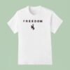 University Of Wyoming X Charlie Kirk Freedom T Shirt