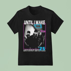 Until I Wake Retrowave Promo T Shirt