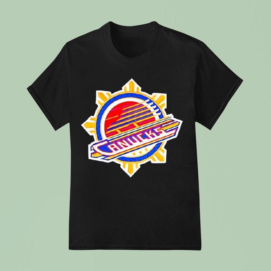 Vancouver Canucks Inaugural Filipino Heritage Night Logo T Shirt