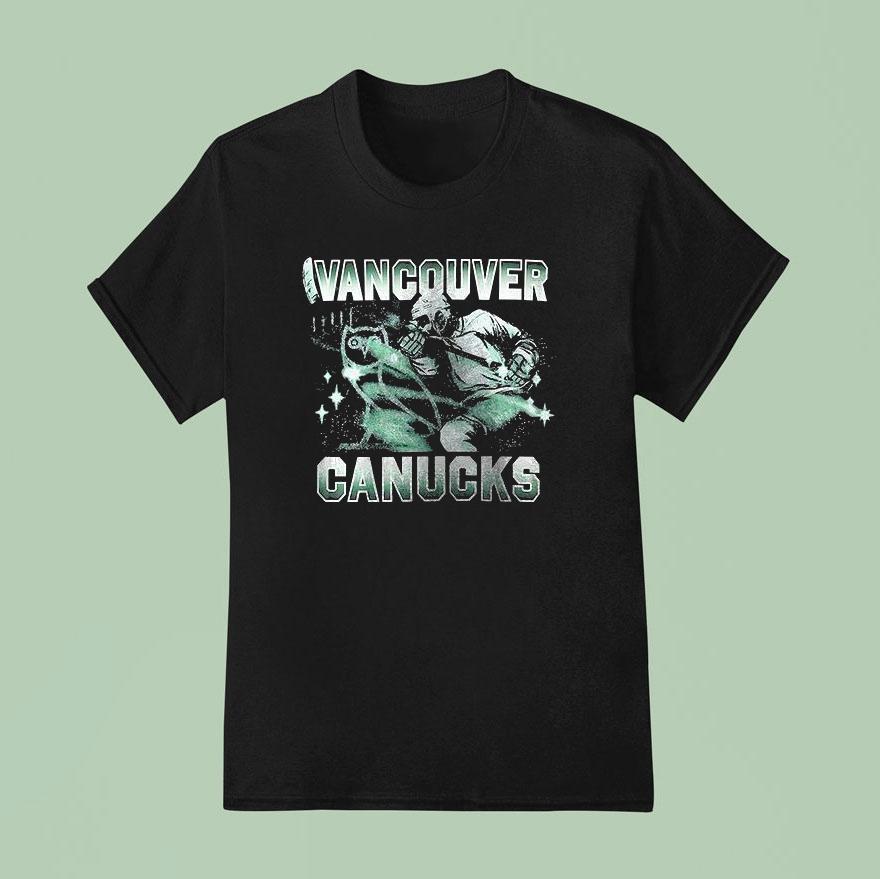 Vancouver Canucks Ovo X Nhl Graphic Logo T Shirt