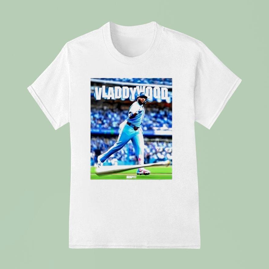 Vladdywood Vladimir Guerrero Jr Toronto Blue Jays Graphic T Shirt