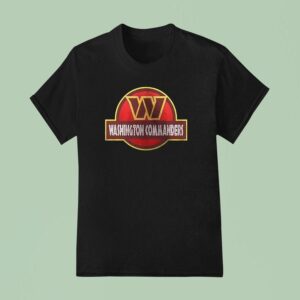 Washington Commanders X Jurassic Park Life Finds A Way T Shirt