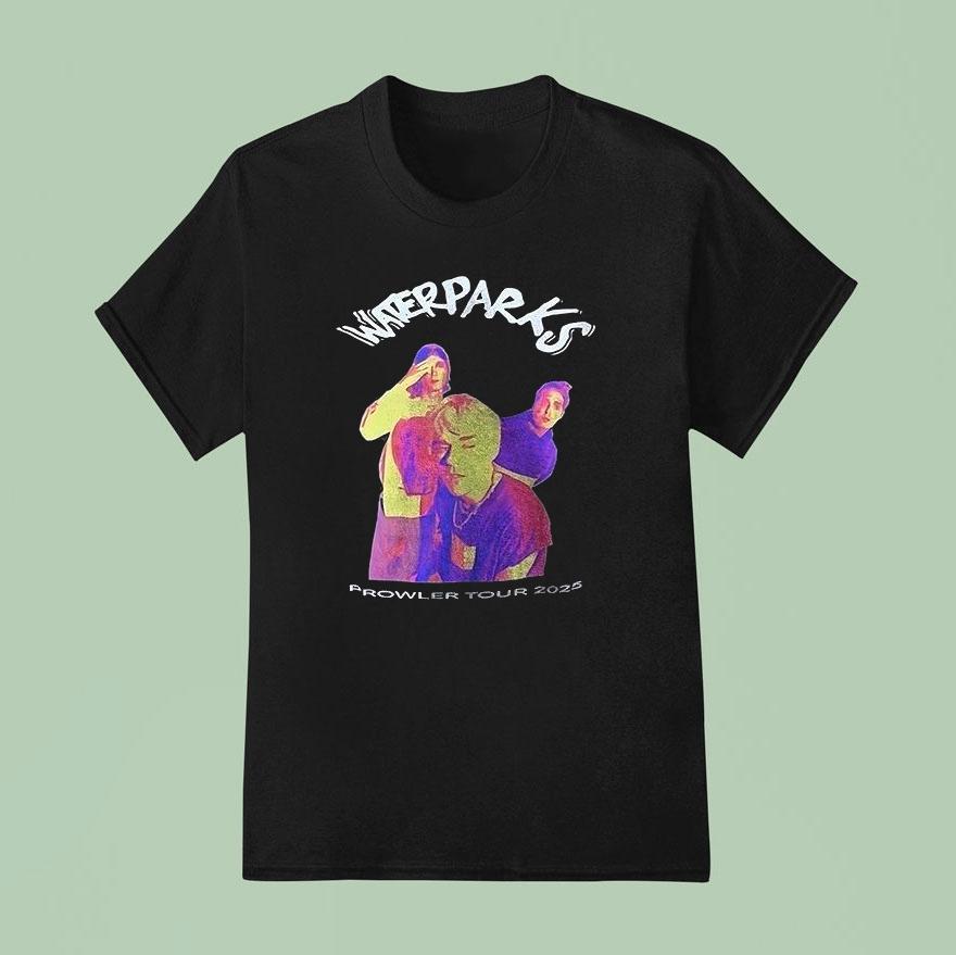Waterparks Prowler Tour Dates Graphic Vintage T Shirt