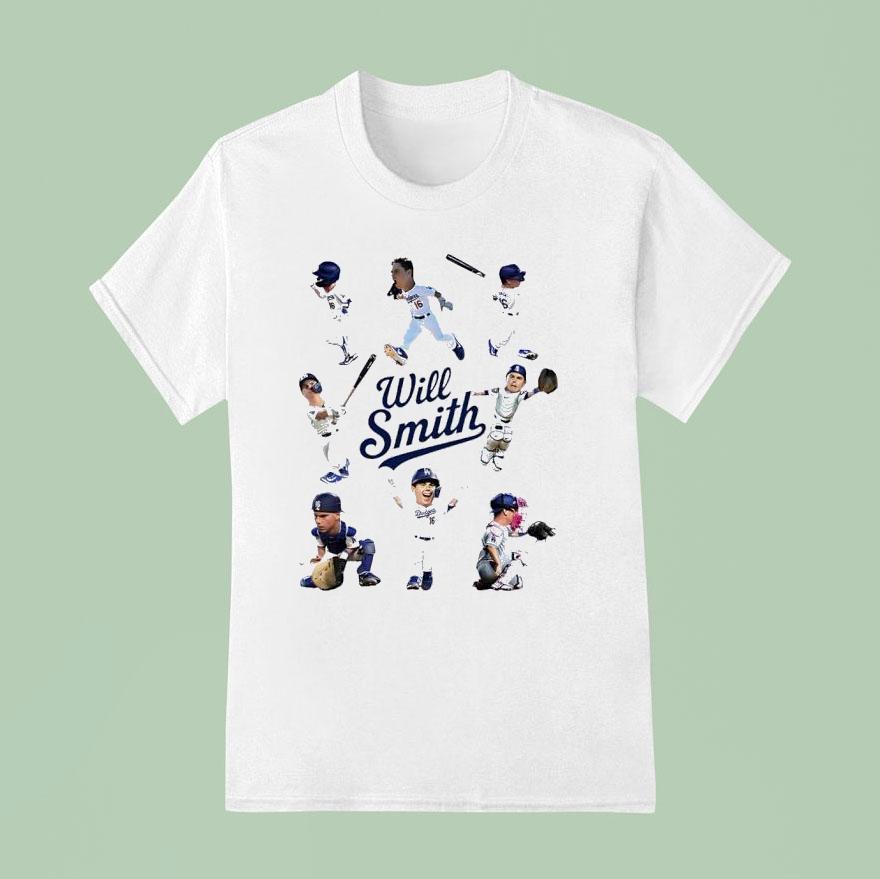 Will Smith Mini Los Angeles Dodgers Baseball T Shirt