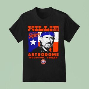 Willie Nelson X Houston Astros Astrodome Vintage T Shirt