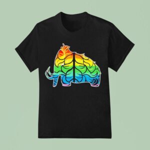 Wooli Mmiii Rainbow Mammoth T Shirt