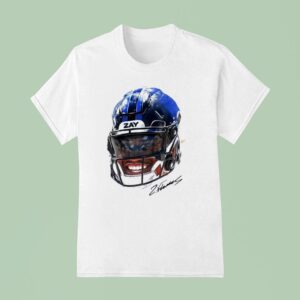Zay Flowers Baltimore Ravens Football Portrai T Shirt