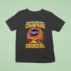 Back To Back World Champions Los Angeles Dodgers Ring Gold T Shirt