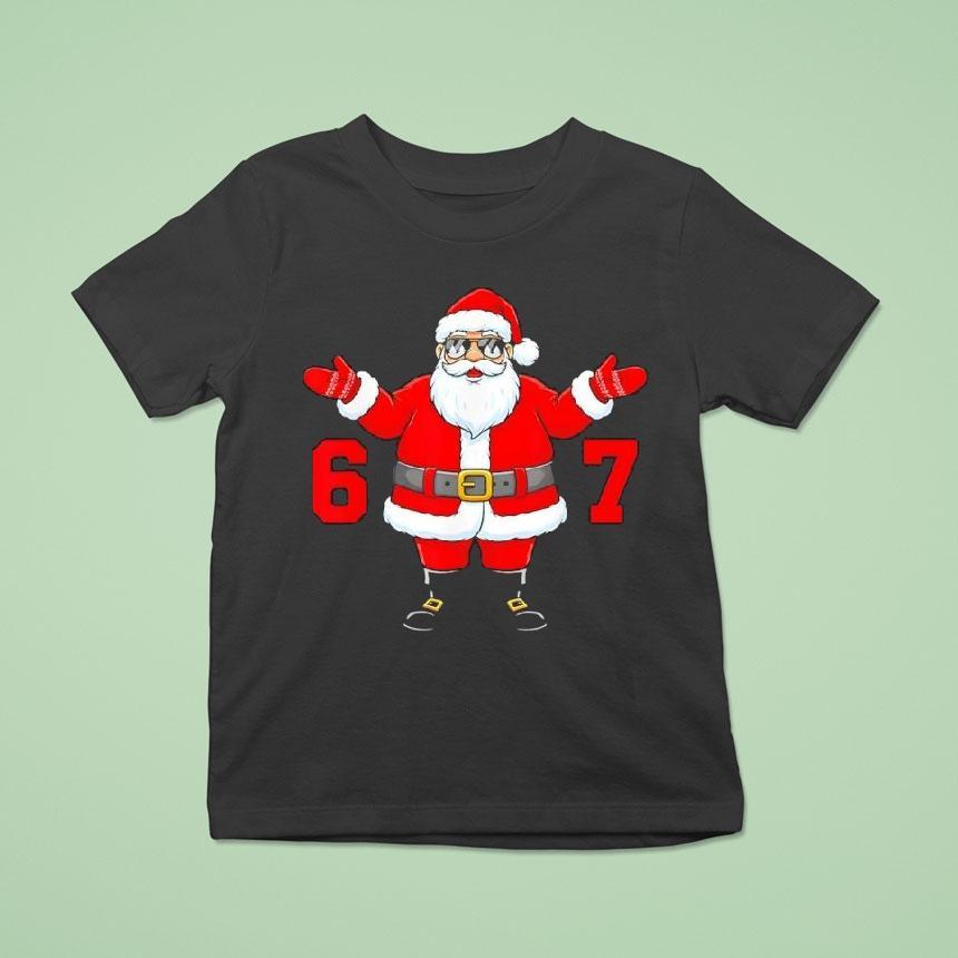 Christmas Meme Six Seven Santa Xmas T Shirt Christmas Meme Six Seven Santa Xmas T Shirt